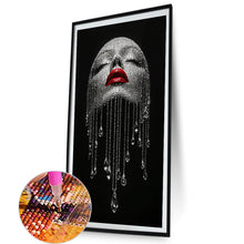 Load image into Gallery viewer, AB Diamond Painting - Full Round - Water Drop Woman (40*70CM)