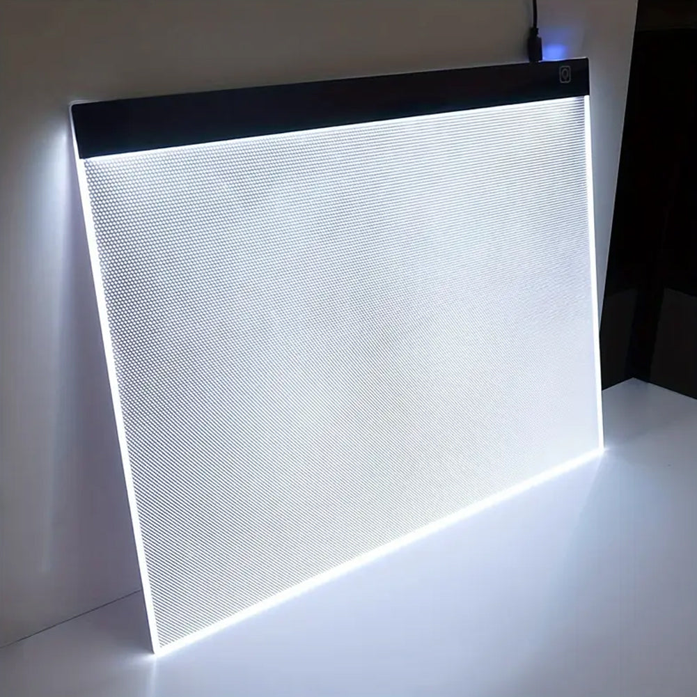 LED Light Box Tracing Light Pad 3 Level Dimmable LED Art Tracing Pad for Tracing