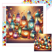 Load image into Gallery viewer, Diamond Painting - Full Square - Pumpkin Lantern (30*30CM)