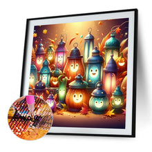 Load image into Gallery viewer, Diamond Painting - Full Square - Pumpkin Lantern (30*30CM)