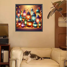 Load image into Gallery viewer, Diamond Painting - Full Square - Pumpkin Lantern (30*30CM)