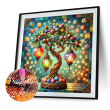 Load image into Gallery viewer, Diamond Painting - Full Square - Lantern Tree (30*30CM)