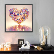 Load image into Gallery viewer, Diamond Painting - Full Square - Glittering Heart (30*30CM)