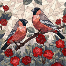 Load image into Gallery viewer, Diamond Painting - Full Round - Glass Bird (40*40CM)