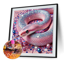 Load image into Gallery viewer, Diamond Painting - Full Square - Shining Diamond Snake (40*40CM)