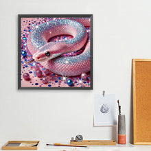 Load image into Gallery viewer, Diamond Painting - Full Square - Shining Diamond Snake (40*40CM)