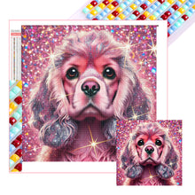 Load image into Gallery viewer, Diamond Painting - Full Square - Shining Diamond Dog (40*40CM)