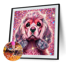 Load image into Gallery viewer, Diamond Painting - Full Square - Shining Diamond Dog (40*40CM)