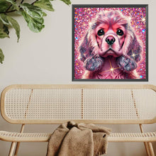 Load image into Gallery viewer, Diamond Painting - Full Square - Shining Diamond Dog (40*40CM)