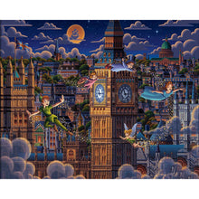 Load image into Gallery viewer, Diamond Painting - Full Round - Big Ben And Cartoon Characters (50*40CM)