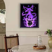 Load image into Gallery viewer, Diamond Painting - Full Round - Pikachu Silhouette (30*40CM)