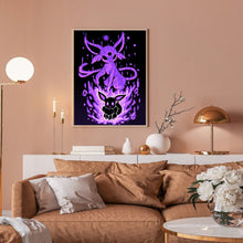 Load image into Gallery viewer, Diamond Painting - Full Round - Pikachu Silhouette (30*40CM)