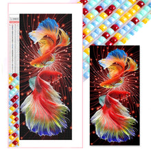 Load image into Gallery viewer, AB Diamond Painting - Full Square - Diamond Goldfish (40*80CM)