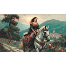 Load image into Gallery viewer, Diamond Painting - Full Square - Horse-Riding Woman (70*40CM)