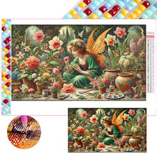 Load image into Gallery viewer, Diamond Painting - Full Square - Flower Fairy (70*40CM)