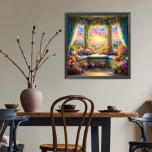 Load image into Gallery viewer, Diamond Painting - Full Round - Window View (40*40CM)