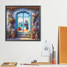Load image into Gallery viewer, Diamond Painting - Full Round - Window View (40*40CM)