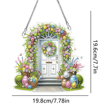 Load image into Gallery viewer, Easter Diamond Art Hanging Pendant Acrylic 5D DIY Diamond Painting Dots Pendant
