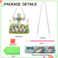 Load image into Gallery viewer, Easter Diamond Art Hanging Pendant Acrylic 5D DIY Diamond Painting Dots Pendant