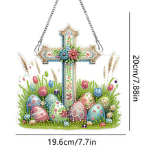 Load image into Gallery viewer, Easter Diamond Art Hanging Pendant Acrylic 5D DIY Diamond Painting Dots Pendant