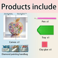 Load image into Gallery viewer, Diamond Painting - Full Round - Fruit Apple (30*30CM)
