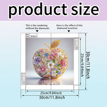 Load image into Gallery viewer, Diamond Painting - Full Round - Fruit Apple (30*30CM)