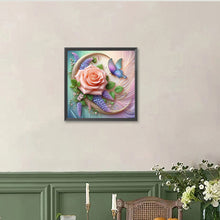 Load image into Gallery viewer, Diamond Painting - Full Round - Rose Butterfly (40*40CM)