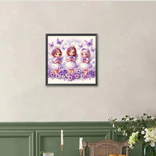 Load image into Gallery viewer, Diamond Painting - Full Round - Cloud Angel Girl (40*40CM)
