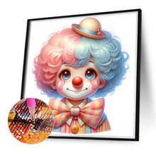 Load image into Gallery viewer, Diamond Painting - Full Round - Girl With Clown Makeup (40*40CM)