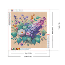 Load image into Gallery viewer, Diamond Painting - Full Round - Lavender (40*40CM)