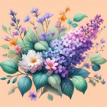 Load image into Gallery viewer, Diamond Painting - Full Round - Lavender (40*40CM)