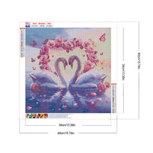 Load image into Gallery viewer, Diamond Painting - Full Round - Swan (40*40CM)