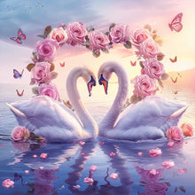 Load image into Gallery viewer, Diamond Painting - Full Round - Swan (40*40CM)