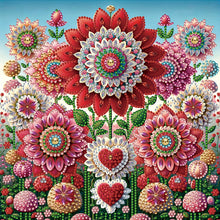 Load image into Gallery viewer, Diamond Painting - Partial Special Shaped - Mandala Garden (30*30CM)