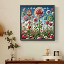 Load image into Gallery viewer, Diamond Painting - Partial Special Shaped - Mandala Garden (30*30CM)