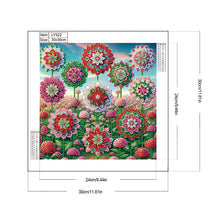 Load image into Gallery viewer, Diamond Painting - Partial Special Shaped - Mandala Garden (30*30CM)