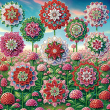 Load image into Gallery viewer, Diamond Painting - Partial Special Shaped - Mandala Garden (30*30CM)