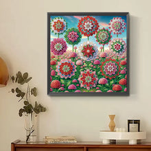 Load image into Gallery viewer, Diamond Painting - Partial Special Shaped - Mandala Garden (30*30CM)