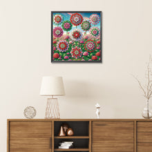Load image into Gallery viewer, Diamond Painting - Partial Special Shaped - Mandala Garden (30*30CM)