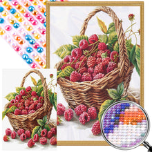 Load image into Gallery viewer, AB Diamond Painting - Full Round - Raspberry Basket (40*60CM)