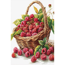 Load image into Gallery viewer, AB Diamond Painting - Full Round - Raspberry Basket (40*60CM)