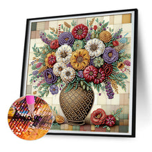 Load image into Gallery viewer, Diamond Painting - Partial Special Shaped - Vintage Vase (30*30CM)