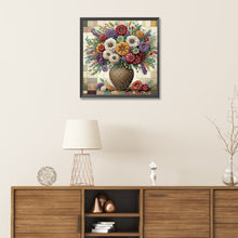 Load image into Gallery viewer, Diamond Painting - Partial Special Shaped - Vintage Vase (30*30CM)