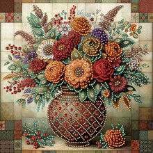 Load image into Gallery viewer, Diamond Painting - Partial Special Shaped - Vintage Vase (30*30CM)