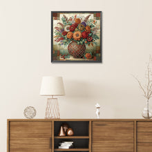 Load image into Gallery viewer, Diamond Painting - Partial Special Shaped - Vintage Vase (30*30CM)