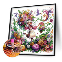 Load image into Gallery viewer, Diamond Painting - Partial Special Shaped - Optimistic Old Lady (30*30CM)