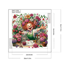 Load image into Gallery viewer, Diamond Painting - Partial Special Shaped - Optimistic Old Lady (30*30CM)