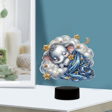 Load image into Gallery viewer, Acrylic Double Sided Animals Decorative DIY 5D Diamond Lamp for Adults Beginners