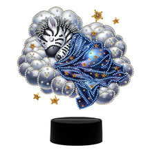 Load image into Gallery viewer, Acrylic Double Sided Animals Decorative DIY 5D Diamond Lamp for Adults Beginners