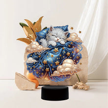 Load image into Gallery viewer, Acrylic Double Sided Animals Decorative DIY 5D Diamond Lamp for Adults Beginners